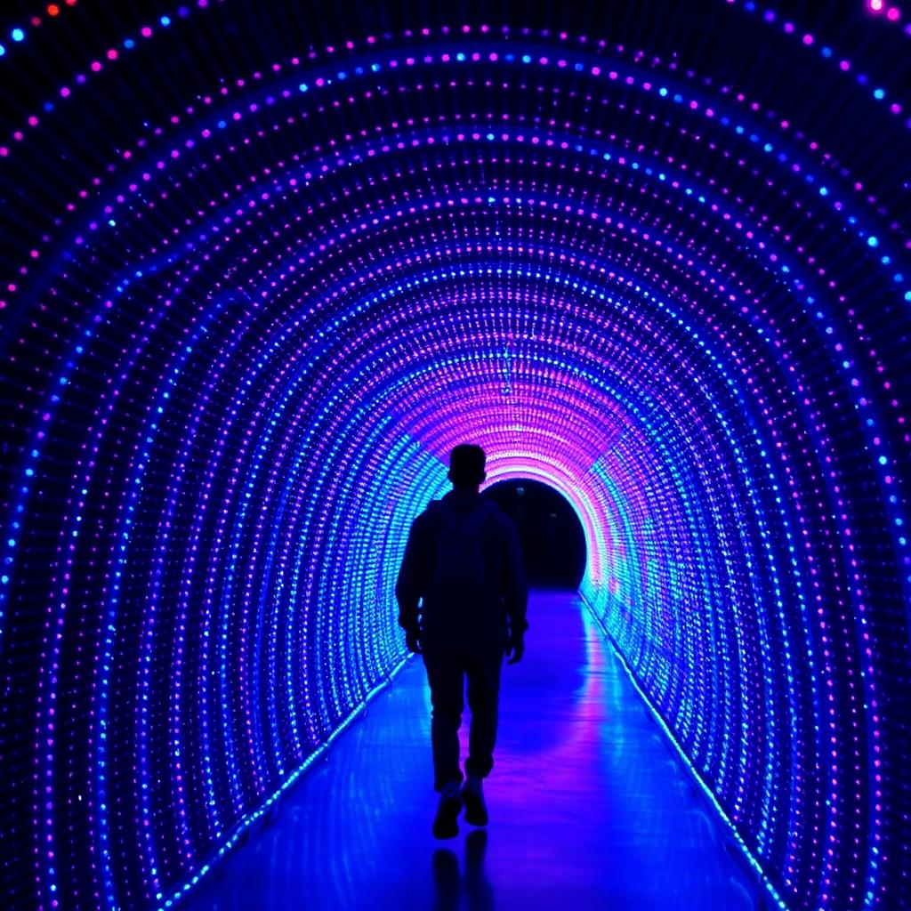 Túnel de LED Flash Cabine